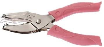 fach Locher Mini Heart Circle Form Loch Punch Metal Einer Lochpapier Cutter Bindung Stationery Scrapbook Hand Tool Bindegerät(6mm)