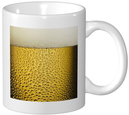 YXDVPALNE Close Up Beer Glass, Ceramic Cup Ceramics Mug Tea Cup Coffee Mugs 330 ml
