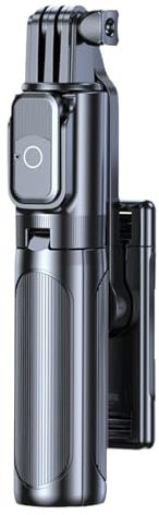 Palos Selfie para Móviles | Palos Selfie Compactos,Soporte para Móvil con Trípode de Mano y Mando a Distancia Inalámbrico para Deportes al Aire Libre, Fotos en Grupo, Carreras, Transmisiones en y Cáma