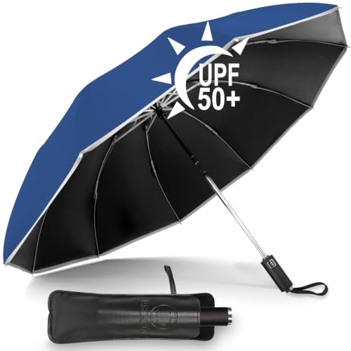 DSDCDJ Regenschirm Taschenschirm Sturmfest Groß
