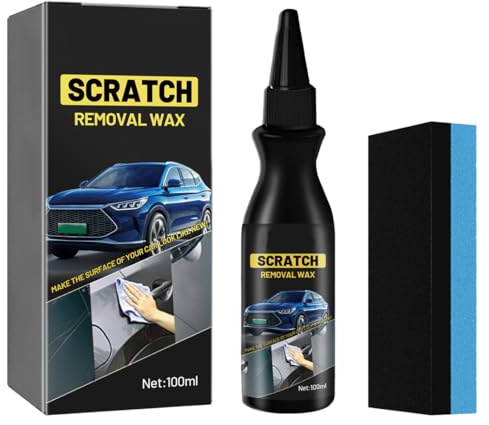 XPEX Polish Auto,Rimuovi Graffi Auto,Cera Auto Professionale,Speciali Microparticelle Per Attenuare Anche i Graffi Profondi,Delicato Sulla Carrozzeria