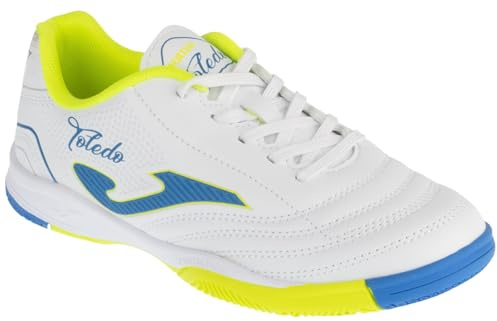 Joma Toledo Jr 2602 IN TOJS2602IN, pojke inomhus fotbollstränare, vit, Vit, 37 EU