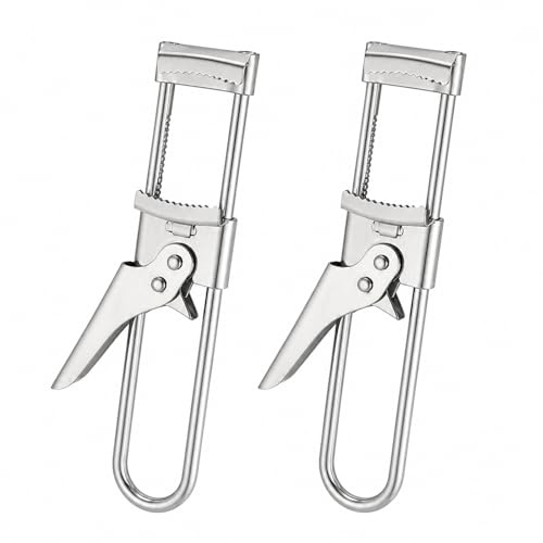 2PCS Abridores De Tarros Ajustables De Acero Inoxidable, Manual Sin Esfuerzo, Abridor De Botes Y Botellas, Abridor Ergonómico, Para Personas Mayores, Niños, Uso Diario En La Cocina