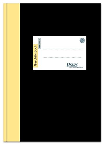 Geschäftsbuch A4 liniert URSUS 608354 192Bl CF 80g