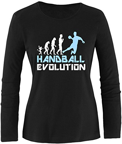 EZYshirt® Handball Evolution Damen Longsleeve