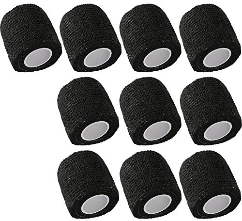 Mintice™ 10 X Self Adhesive Cohesive Wrap Bandages Strong Elastic First Aid Tape Skin Color for Wrist Ankle Sport 4.5mx5cm