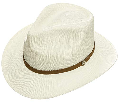 Kastori Strohhut Beach Havanna Bogart Herren Damen Edel & Elegant »Draco« Gr.S