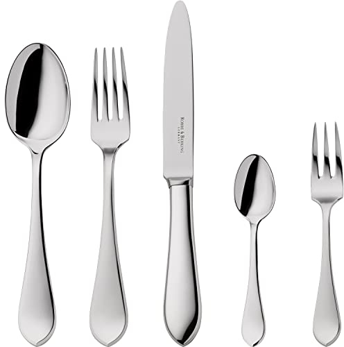Robbe & Berking Eclipse 5 pcs. Couverts à Menu (plaqué Argent Massif 150 g)