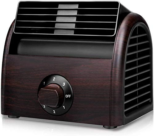 Bureau Vintage Fan Personnel Grande Éolienne Table Vintage Ventilateurs Mini Vintage Mini Air Circulator Ventilateur for Bureau alimenté en Courant Alternatif
