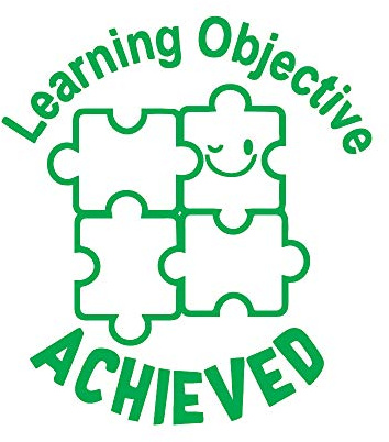 Obiettivo di apprendimento raggiunto Stamper - Verde