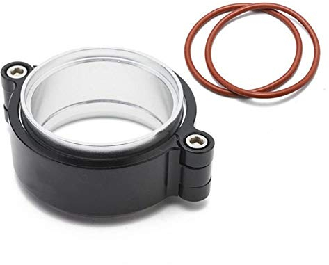 Alluminio Billet 6061 Flange di Scarico Turbo Morsetto di Scarico del Tubo di Scarico del Turbo a V-band a Sgancio Rapido Morsetto Tipo V Con Flangia con O-ring Da 2/2.5/3 / 3.5/4 Pollici