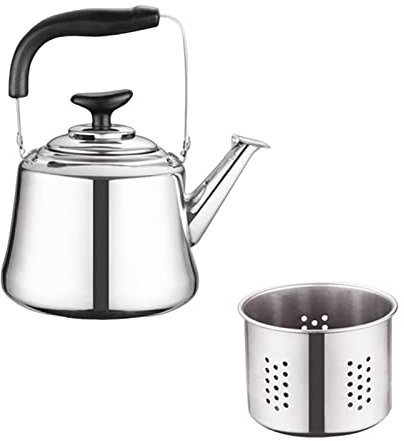 AAGAZA Bouilloire sifflante en Acier Inoxydable de 1 Litre avec/912