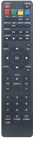 ALLIMITY Ersatz Fernbedienung passend für JTC LED TV DVX4 DVB-PM14009HCATS | DVX3 DVB-PM1320083HCATS G035-DVX332 DVX5 DVX5S GPRC15926 GQ03D-AS32 GQ06D-TS40