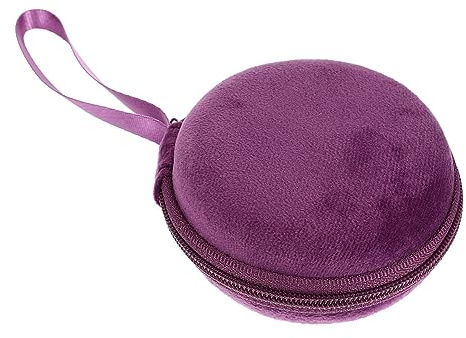 DOITOOL Parfüm-aufbewahrungs-Organizer Für Ätherische Öle Tragbare Flaschentasche Mit Aufhängeseil Reißverschlussdesign Robuste Samt Und Passt Leicht in Gepäck