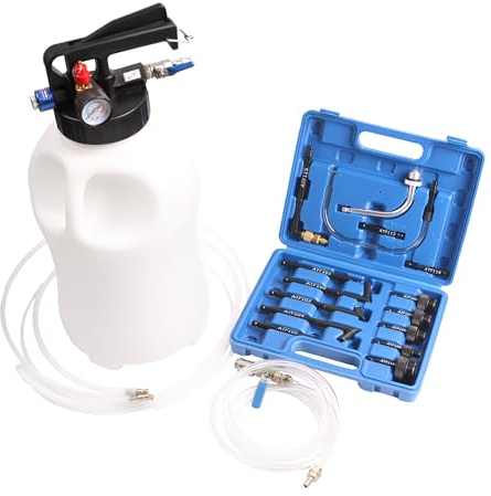 echtools ATF Getriebeöl Druckluft Befüllen Gerät 10L Werkzeugset mit Wechselteil