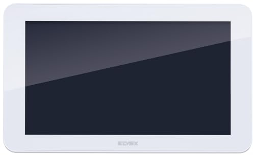 Vimar K42937 Monitor supplementare touch screen vivavoce a colori LCD 7 per kit videocitofonico, 1 alimentatore 40103, completo di staffe per il fissaggio a parete