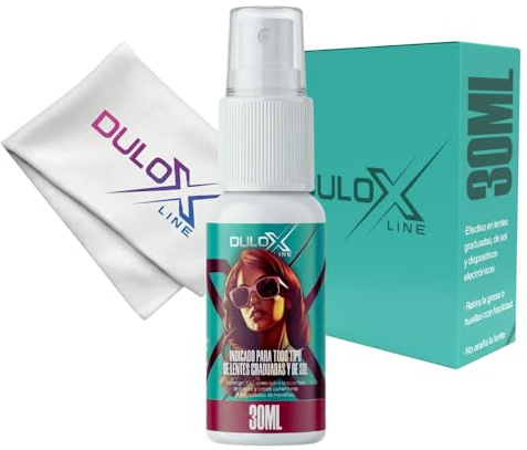 Kit Spray Limpiador Gafas (30ML) + Gamuzas Microfibra (18X18CM) – Limpiador Gafas (30ML) + Paños de Microfibra (18x18CM)- Pack Bolsillo Limpieza Lentes (30ML) – Kit Viaje Limpieza Lentes para Coche
