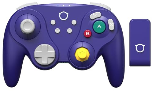 NYXI Warrior Sans fil Manette Switch Pro pour Switch/NGC/Wii/PC | Commutateur Joysticks à effet Hall, Hall Déclencheur, Micro interrupteur mécanique A/B, Bluetooth