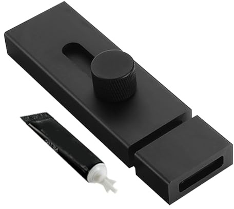 Verrou de porte coulissante Generisch - Noir - LOCK - Maison, Bureau, Meubles, Équipement - Facile à installer, Étanche