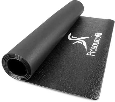 ProsourceFit Exercise Equipment & Treadmill Mat High Density PVC Floor Protector, 3 x 6.5-feet