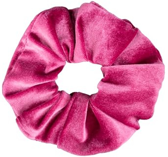 Leirinik Velvet Scrunchie lilla confezione da 1 – 14 cm – elastico per capelli di alta qualità in 100% poliestere – effetto velluto per donne e ragazze – tutti i tipi di capelli – delicato sui capelli