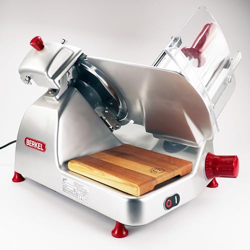 Palatina Werkstatt ® Berkel 2021 Pro Line XS 25 Set comprenant : trancheuse universelle et trancheuse en bois de fût, argenté