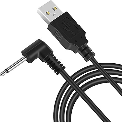 Bicmice 2.7Ft DC Charger Fast DC Charging Cable USB to DC 2.5mm Replacement Charger Cord