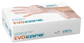 Guantes de vinilo sin polvo XL (9-10) - 3 paquetes de 100 guantes
