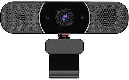 Cámaras web Webcam All-in-One 2K Webcam con micrófono AI Altavoz Cubierta de privacidad USB Cámara de computadora for conferencias for conferencias, transmisión en vivo, grabación Imágenes más brillan