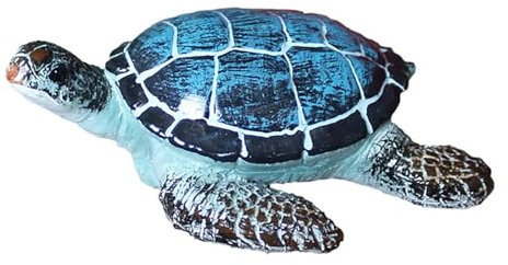 Small Turtle Figurines Ornament | Miniature Sea Turtle Figures For Fairy Garden Accessories | Fish Tank Turtle Statue | Garden Turtle Statue | Garden Pond Ornaments Outdoor Decor Resin Animals