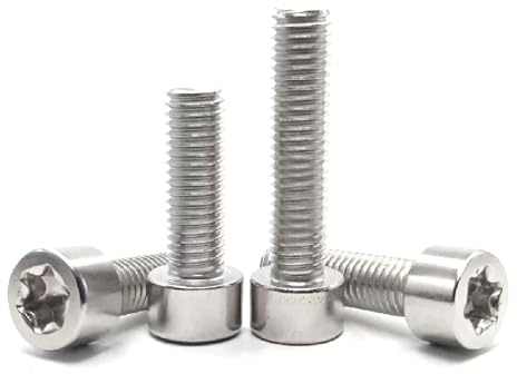 Torx-Schraube, Topfkopf, Edelstahl, M1,6, M2, M2,5, M3, M4, M5, M6, Zylinderkopfschraube, 20 Stück, M4x20mm
