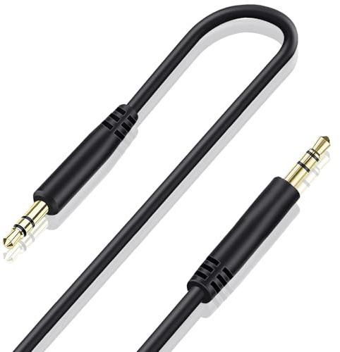 Ersatz Audiokabel für Sony Kopfhörer 3,5 mm auf 3,5 mm AUX Kabel klinke | Kompatibel mit Sony WH-1000XM5 WH-1000XM4 WH-1000XM3 WH-CH720N WH-CH710N Beats Solo 2 Solo 3 Solo 4 Studio 3 (Kein Mikrofon)