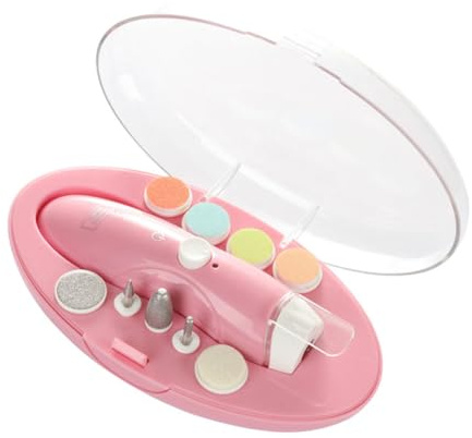 Beaupretty Kit Tagliaunghie Elettrico Trapano per Unghie Multifunzionale Elettrica per Manicure Lucidatrice Portatile per Ragazzo Ragazza Ragazza e Animali Domestici Realizzato Buona Qualità
