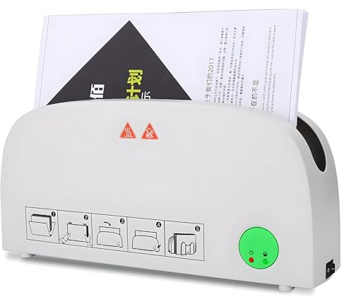 250W Thermal Binding Machine - 33mm Max Thickness, 1 Min Fast Binding for A4 Documents, Reports, Photo Albums