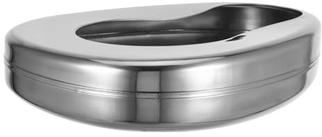 Healvian Bettpfanne für Ältere und Bettlägerige Patienten Praktische Portable Nachttopf Urinal Deckel Komfortabel für Frauen und Männer für Pflege und Mobile Nutzung