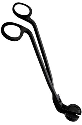 CYWDHFO 4er-Pack Dochtschneider, Schwarze Kerzenschere for Abschneiden verbrauchter Dochte
