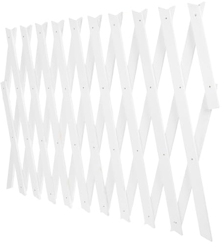 Artibetter Treillis Bois Extensible pour Plantes Grimpantes Support Mural Extérieur et Intérieur Clôture Ajustable pour Jardin Filet Treillage Robuste pour Façade et Balcon