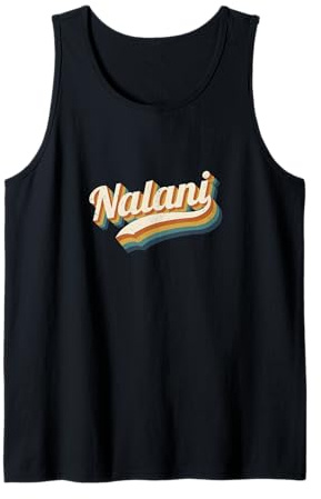 Vintage Nalani Nombre Personalizado Nalani Camiseta sin Mangas