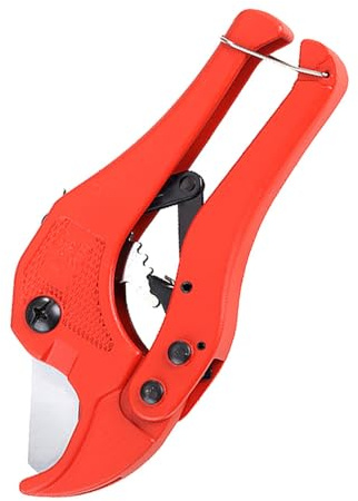 Forbici Professionali Per Tubi in Plastica PVC Design Ergonomico Azione Taglio Rapida Costruzione in Lega Alluminio Resistente Alla Corrosione Tagliatubi Ergonomico Con Blocco Sicurezza