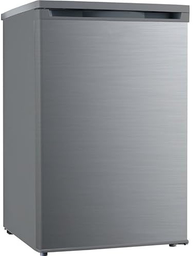 Stalwart Commercial Undercounter Refrigerator 135 Litre, Professional Stainless Steel Single Door Chiller with Reversible Door, Static Cooling, +2°C to +8°C