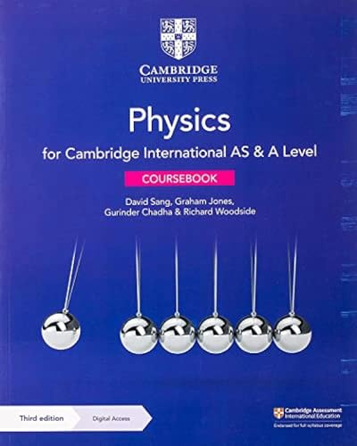 Cambridge International AS & A Level Physics Coursebook with Digital Access (2 Years)