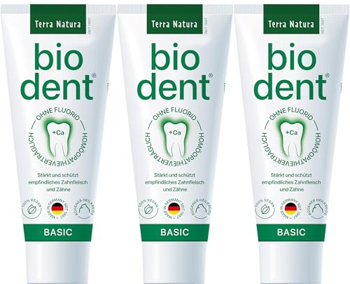 Stevia Zahnpasta Basic Vorteilspack - 3 x 75ml