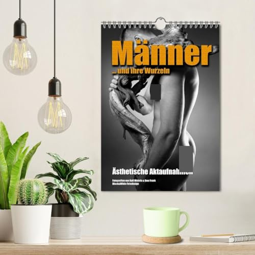 Männer ... und ihre Wurzeln (Wandkalender 2026 DIN A4 hoch), CALVENDO Monatskalender: Ästhetische Aktaufnahmen (CALVENDO Erotik)