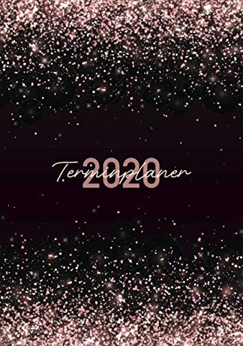 Terminplaner 2020: Ein Kalender und Wochenplaner für das Jahr 2020. Pro Woche zwei Seiten. Taschenkalender im Format DIN A5. Edition: Glitter.