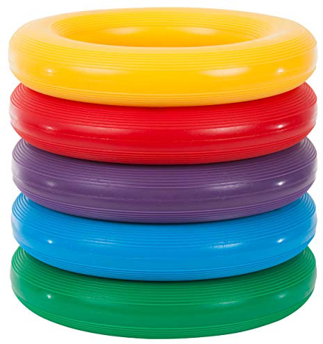 Wurf- und Tennisringe ø18 cm, 5er Set