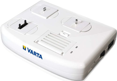 Varta - 57900101111 - Chargeur V-Man Home Station 8 Adaptateurs