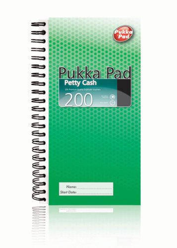 Pukka Pad, Petty Cash Book 152 x 280mm