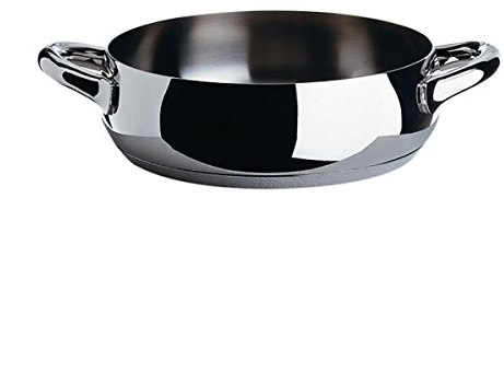 Alessi SG102/20 1.7L Nero, Acciaio inossidabile padella