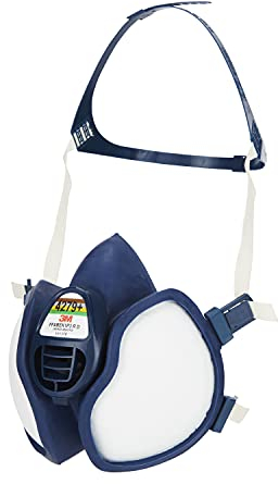 3M 4279C Respiratore per Gas, Vapori e Polveri, Bianco