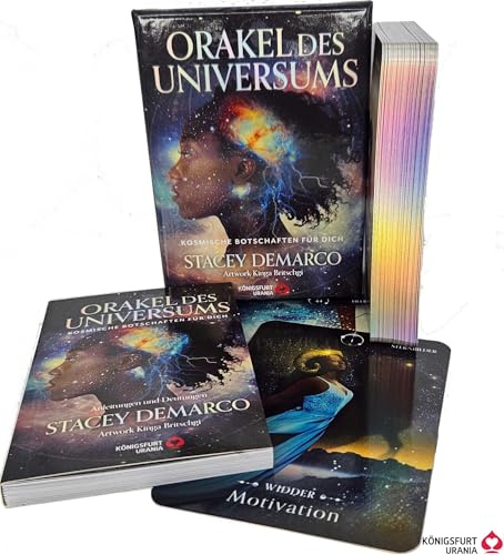 Orakel des Universums - Kosmische Botschaften für Dich: 44 Karten mit Silberschnitt und 144-seitiges Booklet